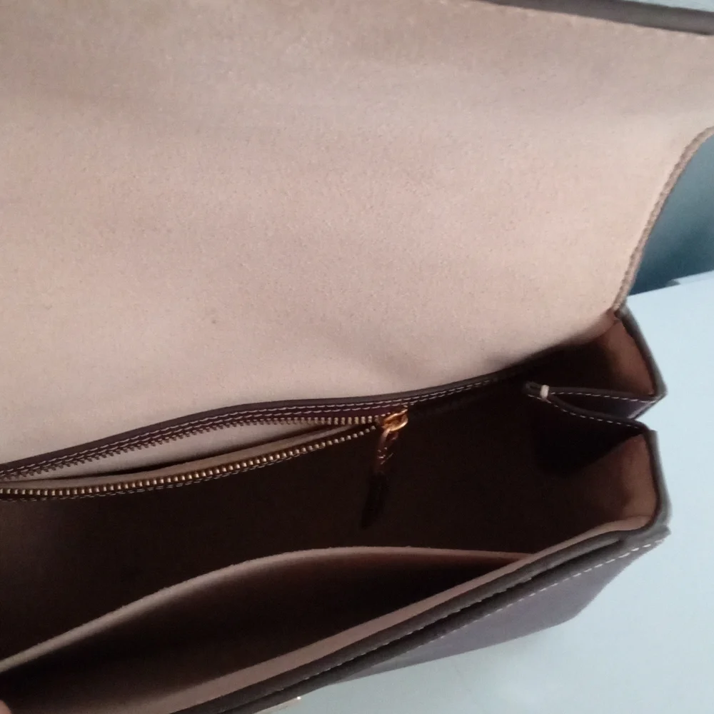 Kate Spade New York Burgundy Leather‎ Top Handle Satchel Bag Gold Hardware